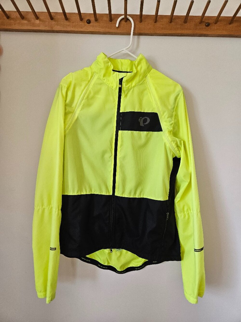 PEARL IZUMI Mens Elite Escape Convertible Jacket - Screaming Yellow/Black - XL